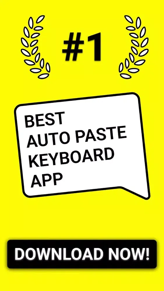 Zrzuty ekranu AutoSnap Keyboard - Auto Paste
