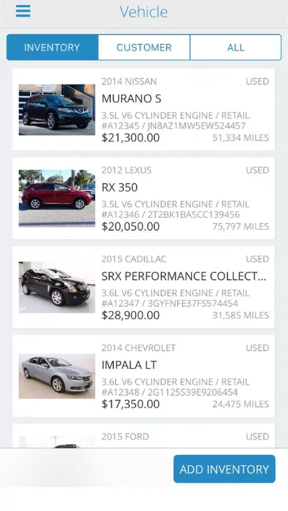 Capturas de pantalla de Autosoft Inventory Management