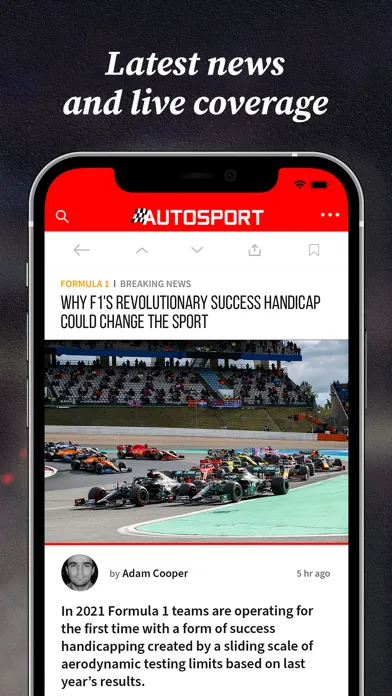 ภาพหน้าจอของ Autosport