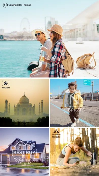 تصاویر Add Logo Watermark on Photos