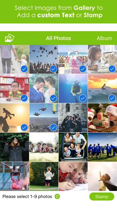 Zrzuty ekranu Add Text & Timestamp to Photos