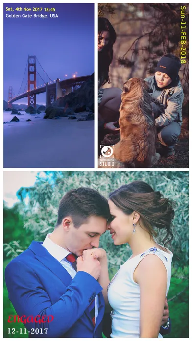 Zrzuty ekranu Add Text & Timestamp to Photos