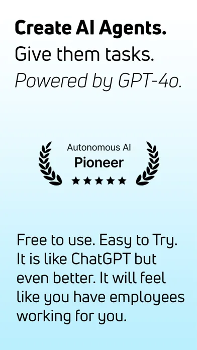 AutoTasker: AutoGPT AI Agents Ekran Görüntüleri
