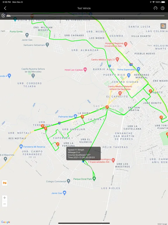 AutoTrack RD iPad  Screenshots