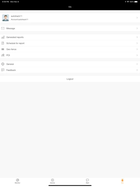 AutoTrack RD iPad  Screenshots