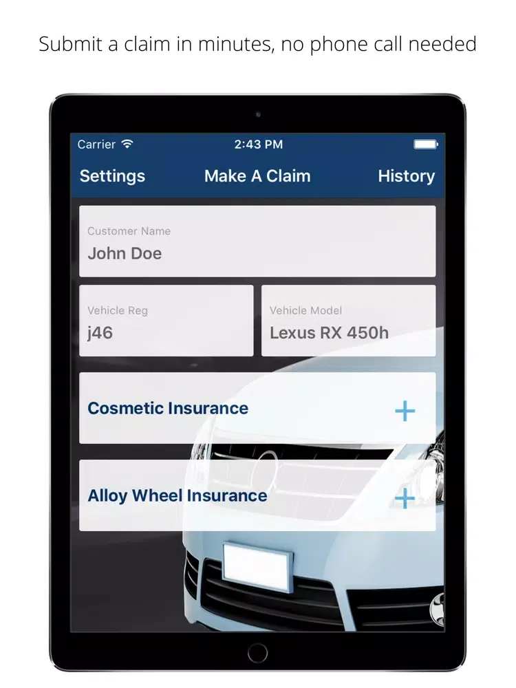 AutoTrust Cosmetic Repair iPad Screenshots