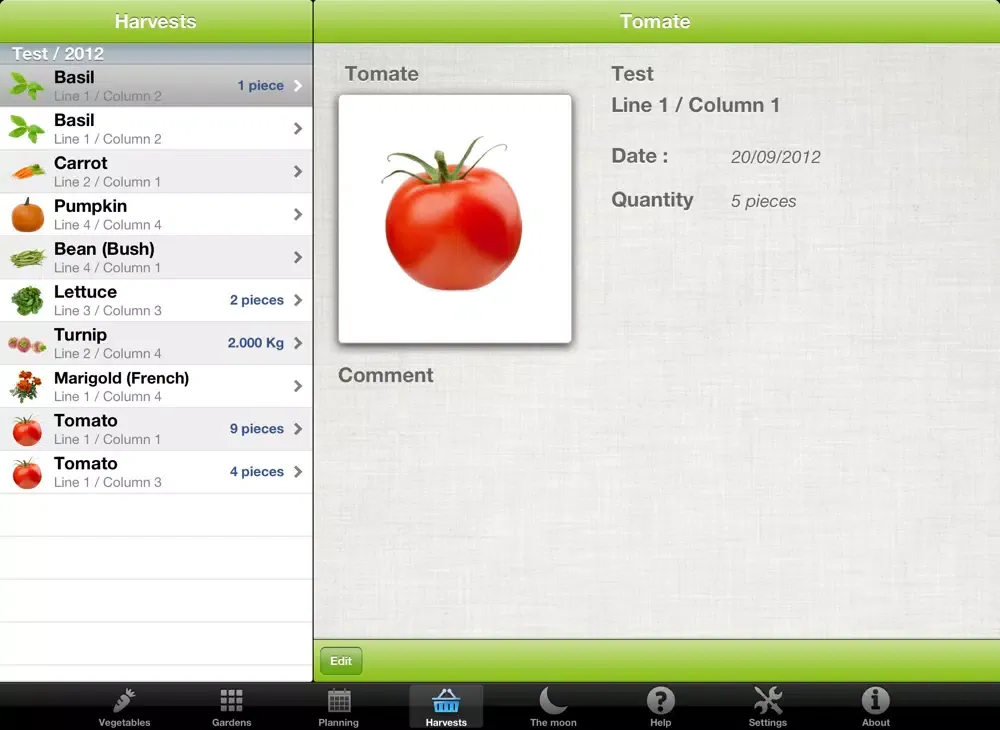 Screenshot di My Potager iPad 