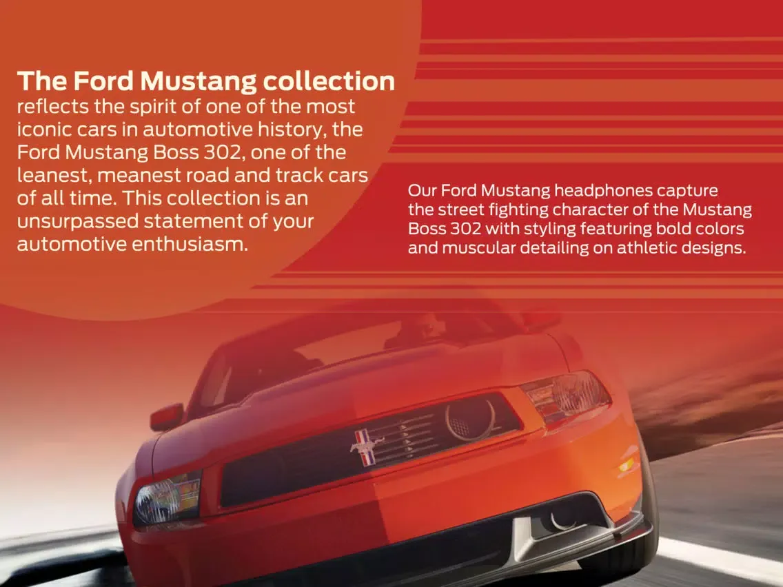 Ảnh chụp màn hình của Mustang iPad 