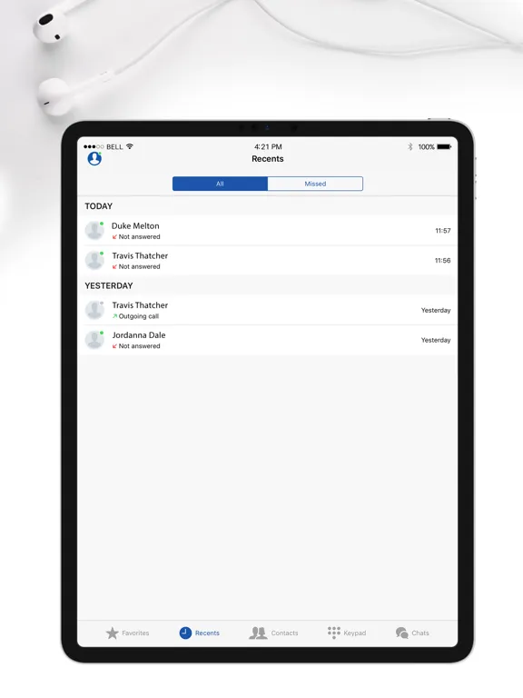 WEBXLOO Voice iPad  Screenshots