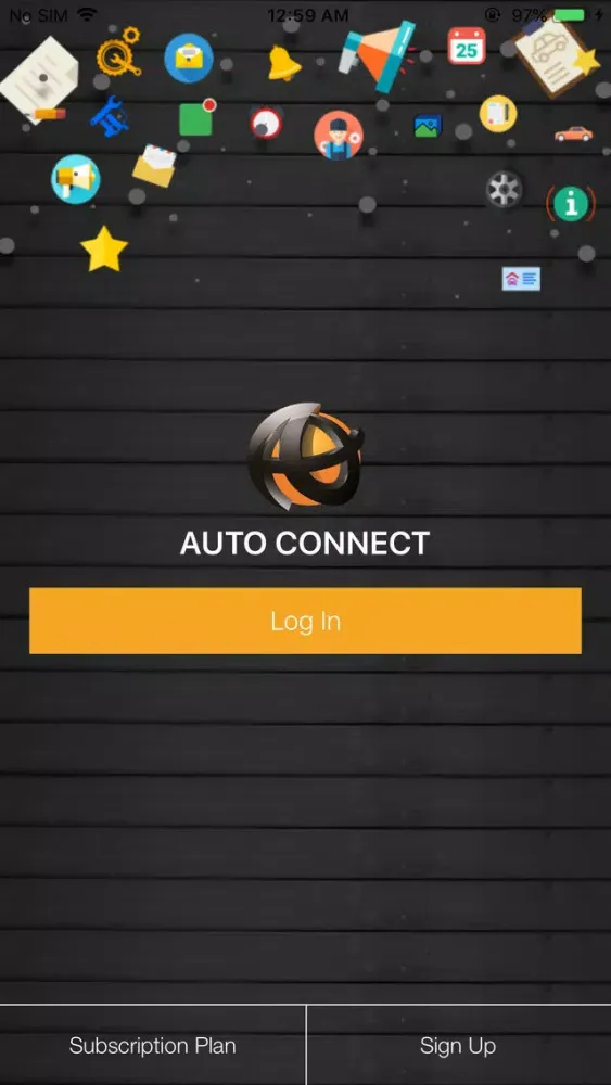 Capturas de tela do AutoConnect