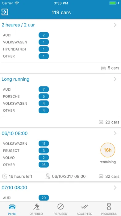 Capturas de tela do Used Cars Trader