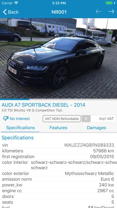 Capturas de tela do Used Cars Trader