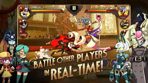 Skullgirls: Fighting RPG スクリーンショット