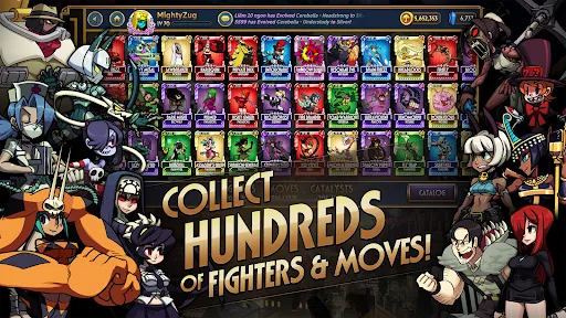 Skullgirls: Fighting RPG スクリーンショット