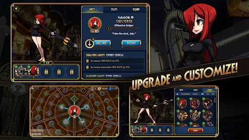 Skullgirls: Fighting RPG スクリーンショット