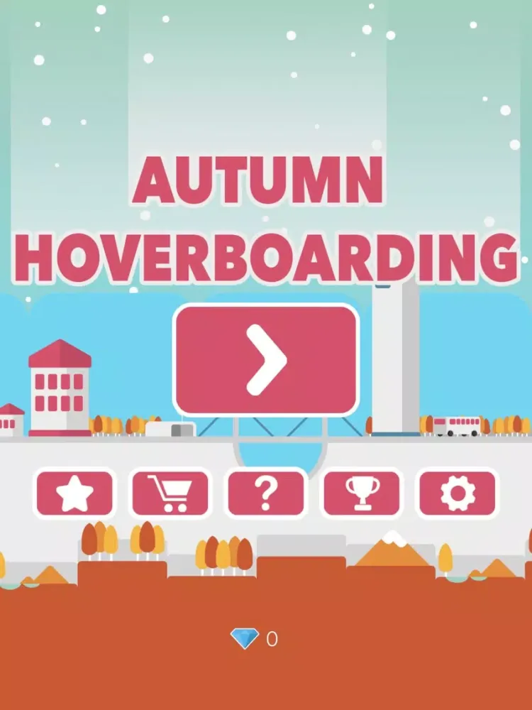 Captures d'écran de Autumn Hoverboarding - Addicting Hoverboard game iPad 
