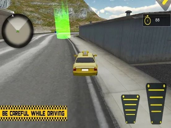 Journey Yellow Cab Car iPad  स्क्रीनशॉट