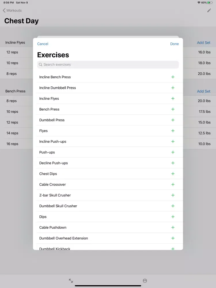 Gym Dog, Fitness Bodybuilding iPad  Screenshots