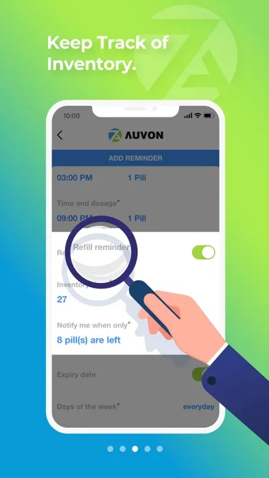 AUVON: Pill Reminder Screenshots