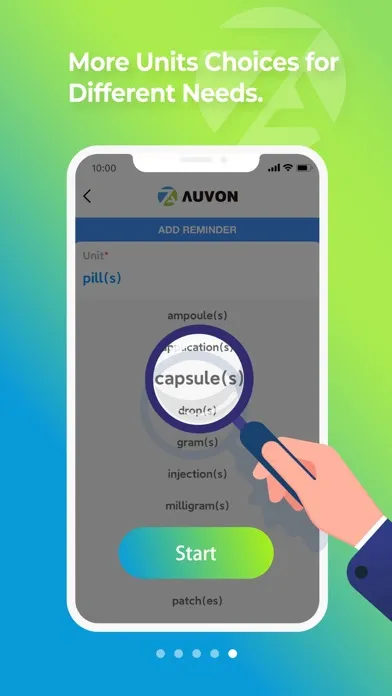 AUVON: Pill Reminder Screenshots