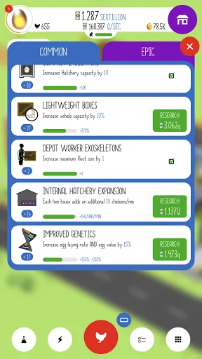 Egg, Inc. Screenshots