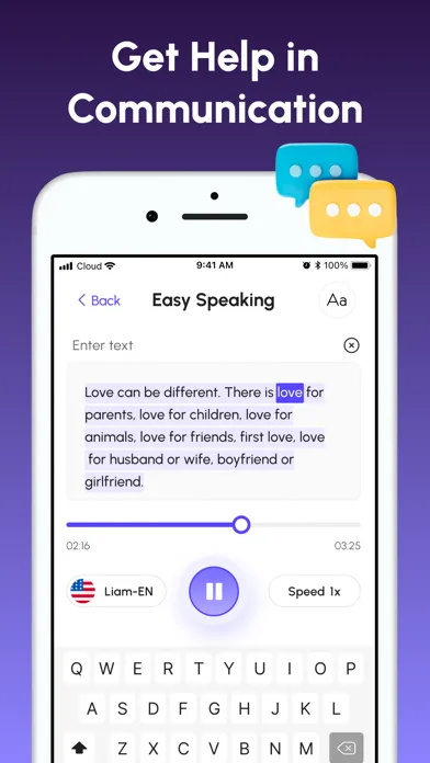 Text to Speech – Read Aloud سکرین شاٹس
