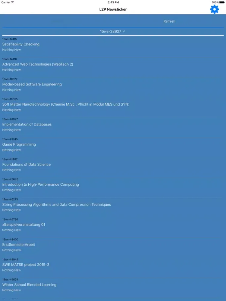 L²P NewsTicker iPad 应用截图