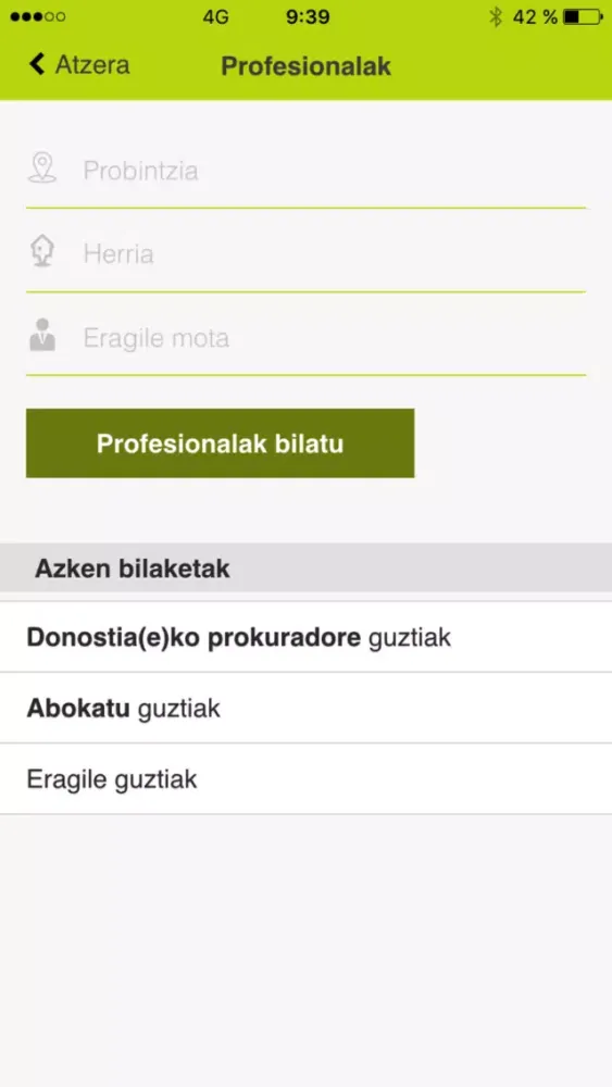 Auzia Euskaraz (epaiBi) Screenshots
