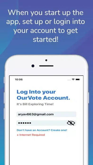 OurVote - Explore Bills Ekran Görüntüleri
