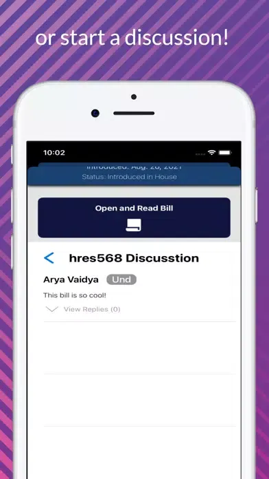 OurVote - Explore Bills Ekran Görüntüleri