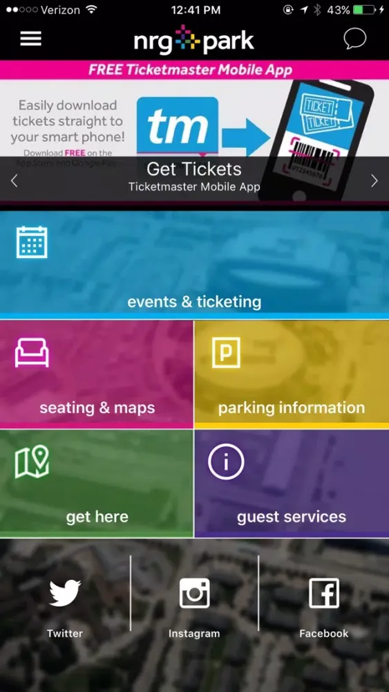 Capturas de pantalla de NRG Park