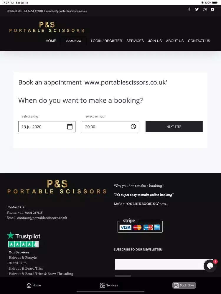 Capturas de pantalla de Portable Scissors iPad 