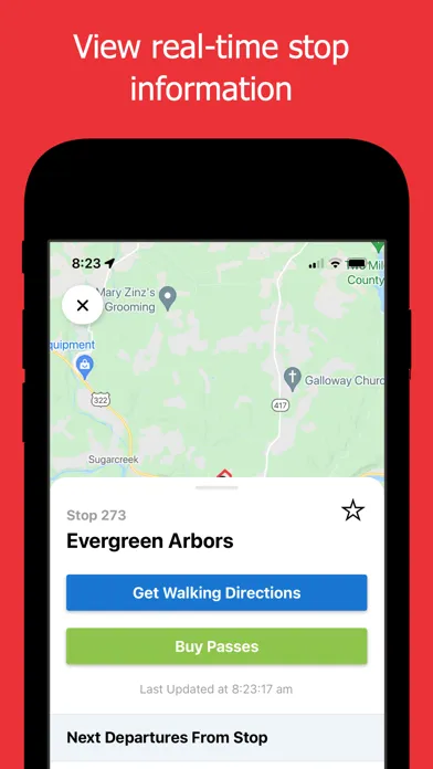 CATA myStop应用截图