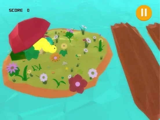 Tangkapan layar Crawly the Caterpillar iPad 