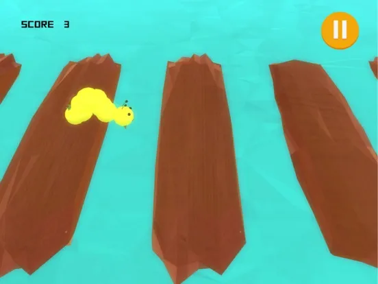 Tangkapan layar Crawly the Caterpillar iPad 