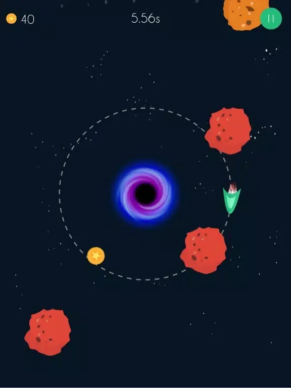 ภาพหน้าจอของ TrajectoryShip iPad 
