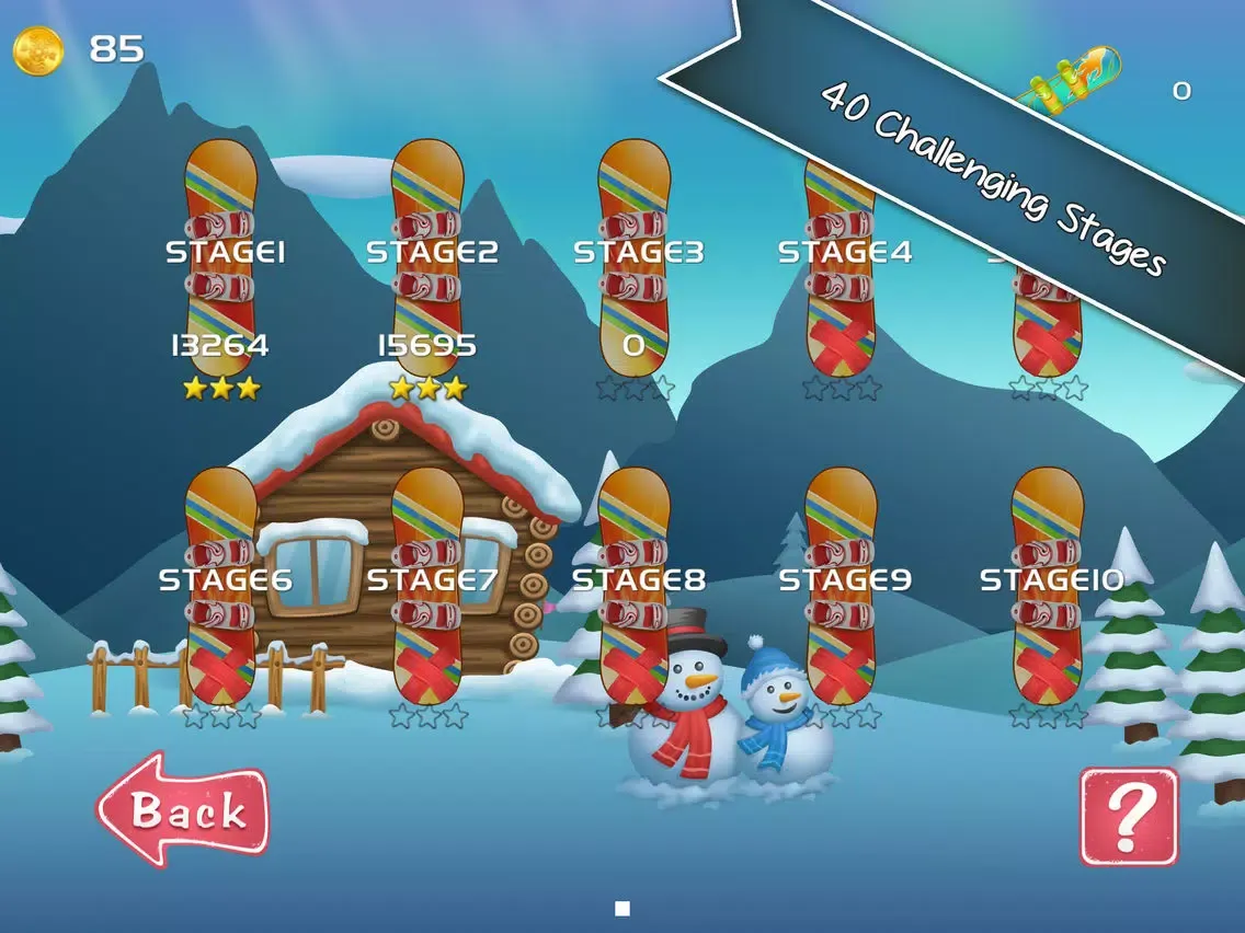 Avalanche Mountain 2 - Hit The Slopes on The Top Free Extreme Snowboarding Racing Game iPad  Screenshots