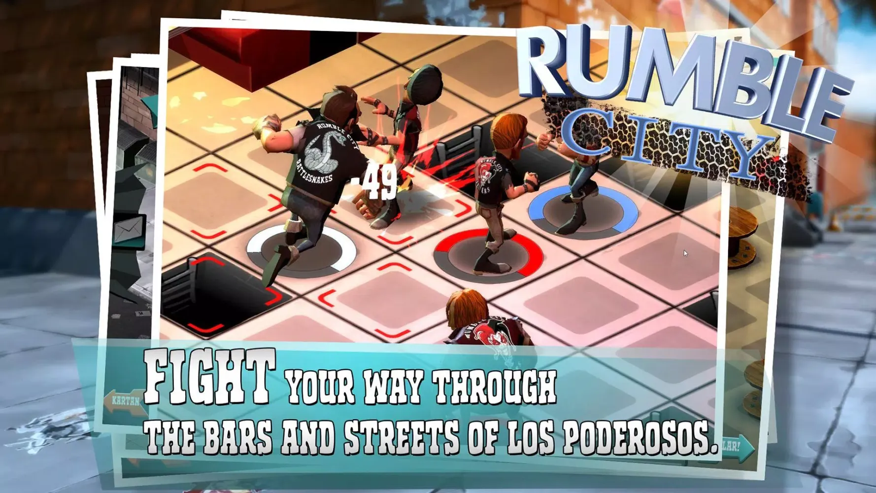 Capturas de tela do Rumble City