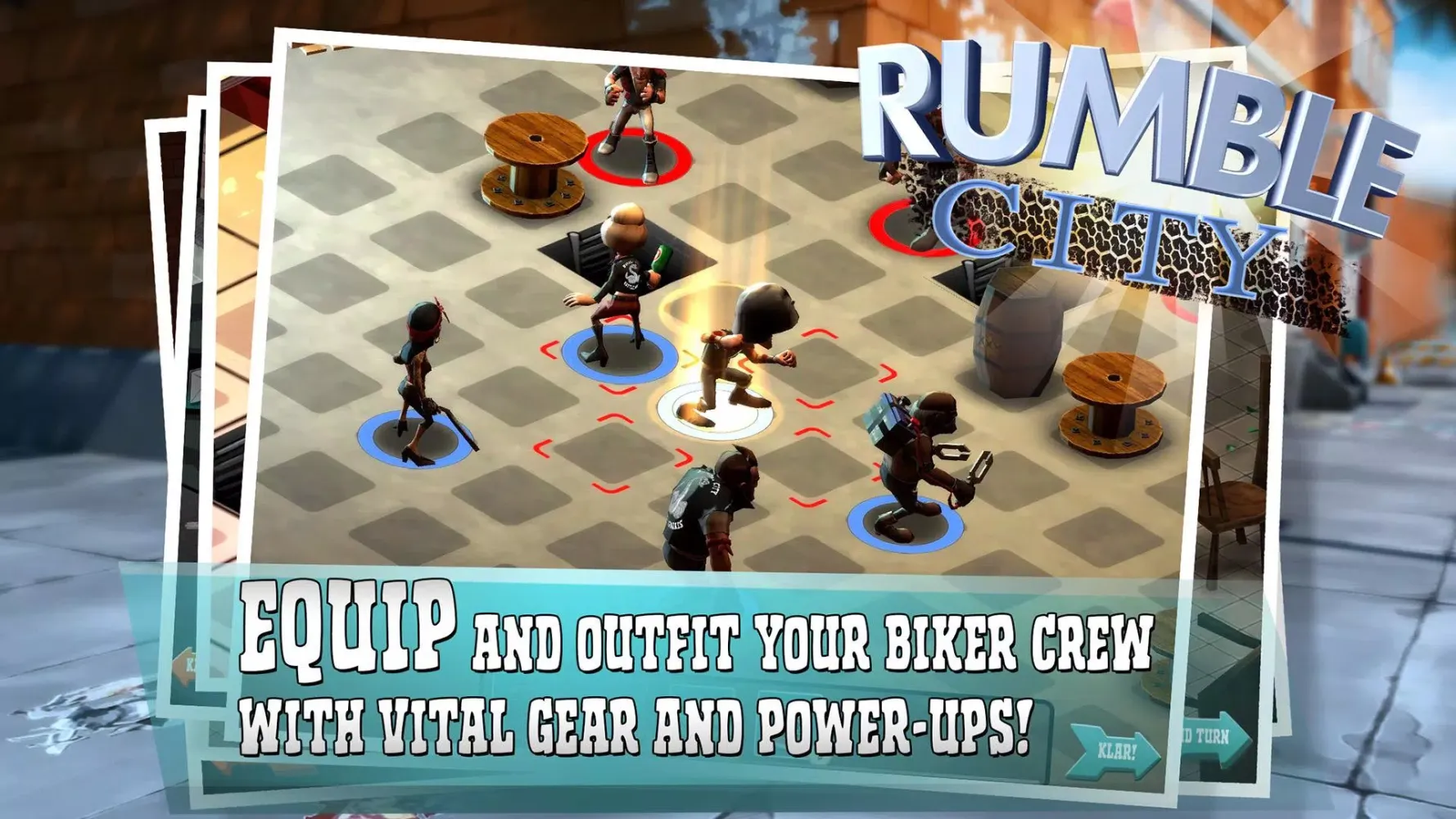 Capturas de tela do Rumble City