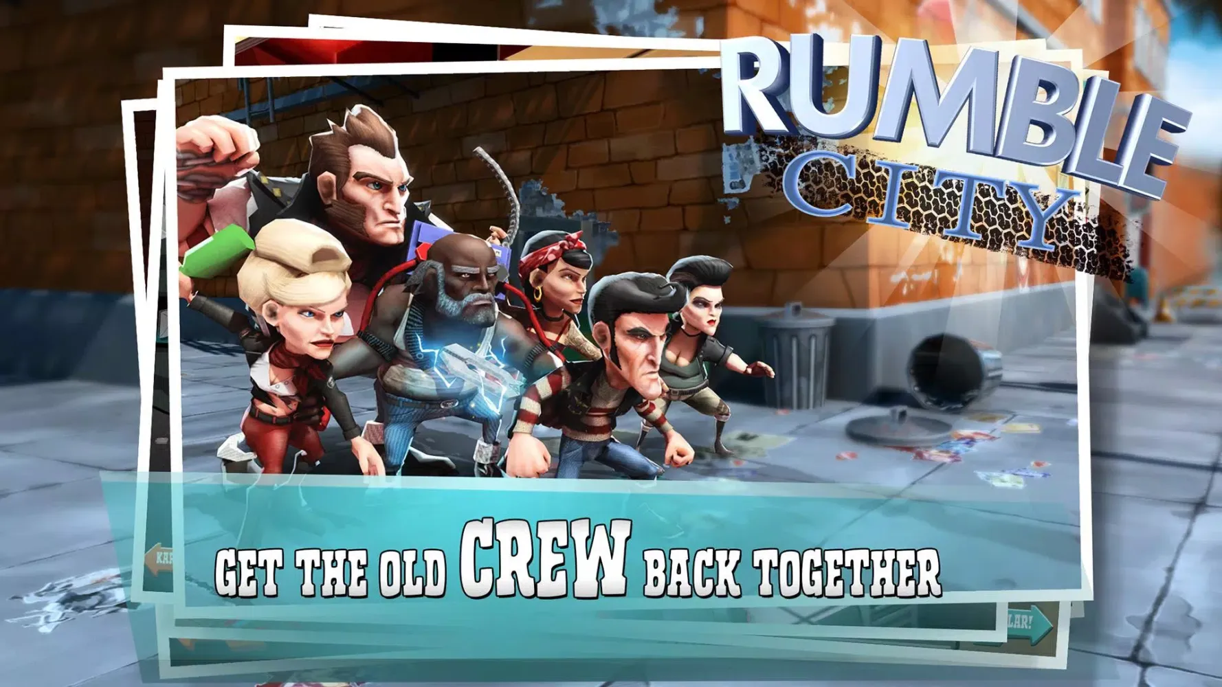 Capturas de tela do Rumble City