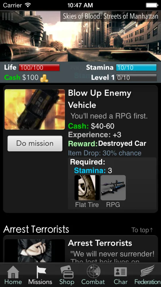 Screenshot di Skies of Blood - Sci-Fi RPG