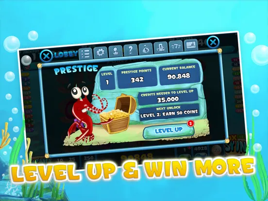 Fishy Slots HD Fun iPad  سکرین شاٹس