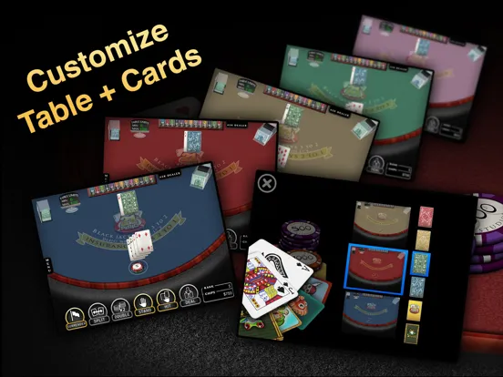 تصاویر Blackjack Pro: 21 Vegas Casino iPad 