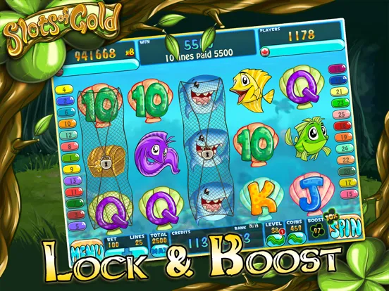 Tangkapan skrin Slots of Gold Classic iPad 