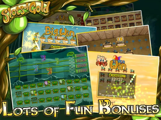 Tangkapan skrin Slots of Gold Classic iPad 