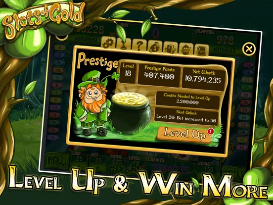 Tangkapan skrin Slots of Gold Classic iPad 