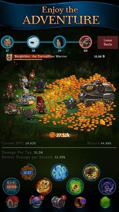 Capturas de pantalla de Tap Adventure - idle Game