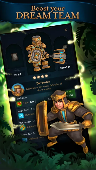 Capturas de pantalla de Tap Adventure - idle Game