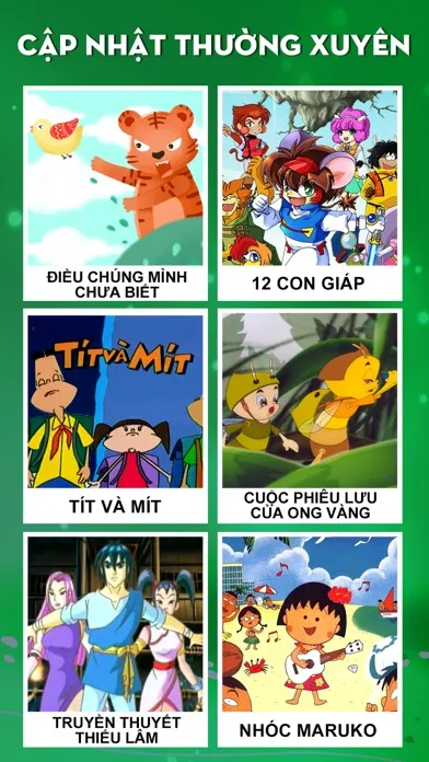 Hoạt hình cho Trẻ em & Thiếu nhi - YouTube edition Screenshots