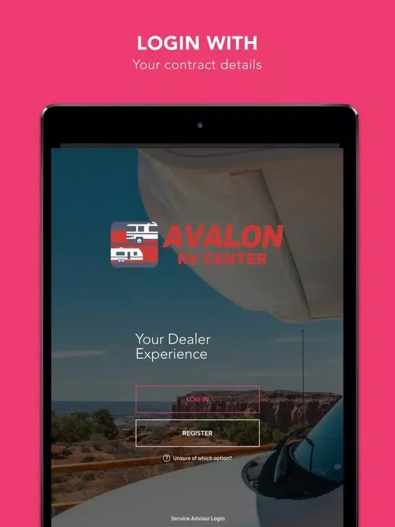Ảnh chụp màn hình của Avalon RV Service iPad 